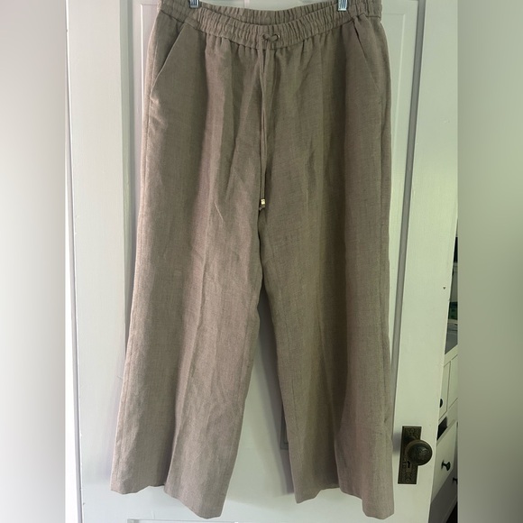 Michael Kors Wide Leg Linen pant - Picture 1 of 7